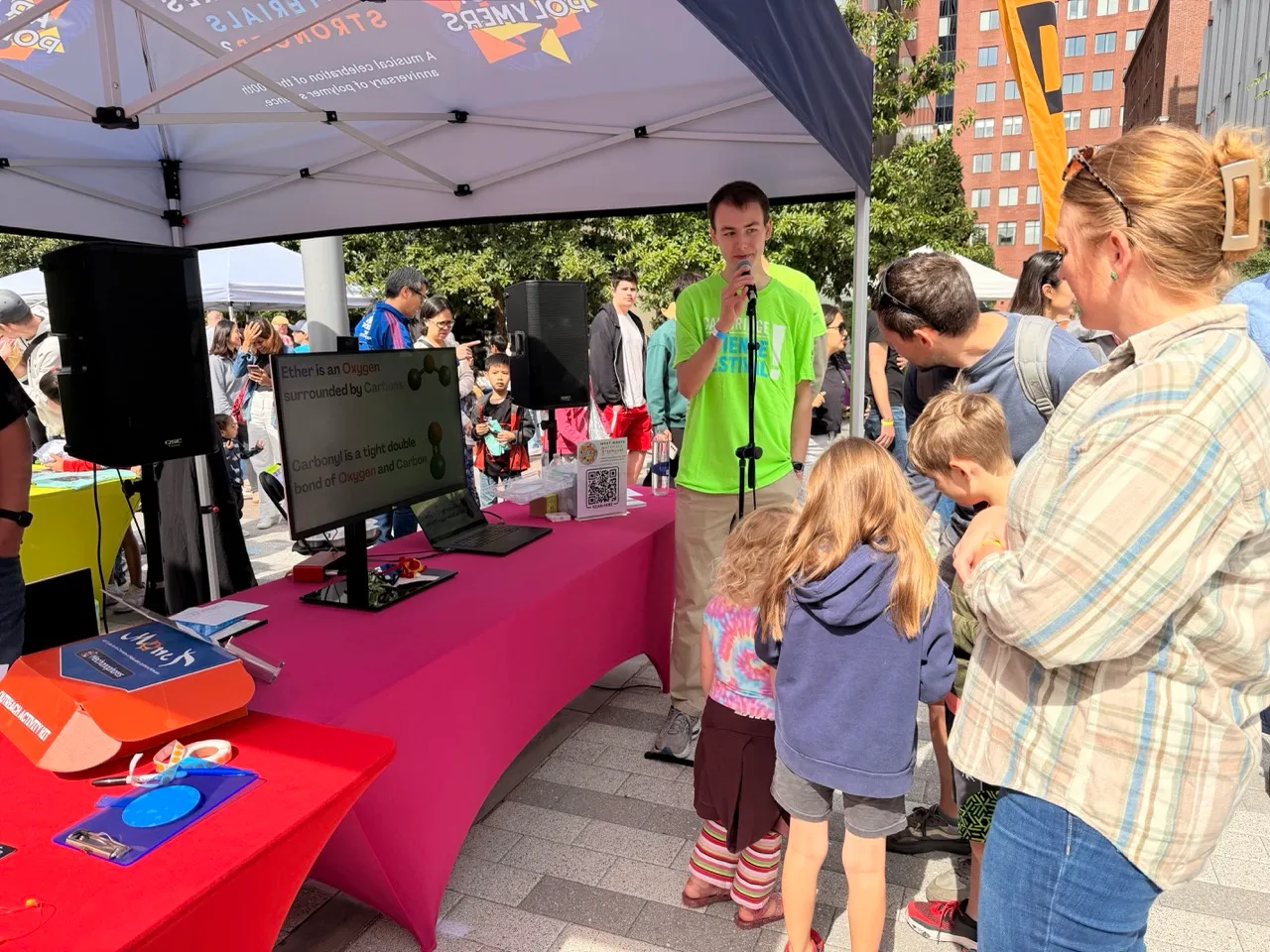 Polymers App at Cambridge Science Festival