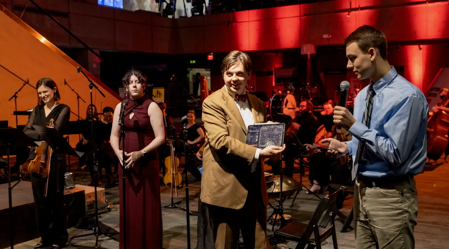 Live App Performance at Mars Symphony